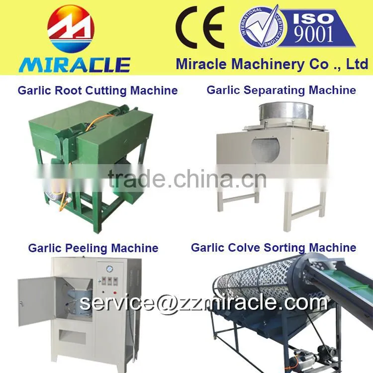 Garlic and onion root cutting machine salable in Australia
