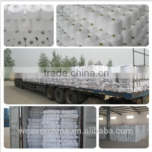 new product Polyester twisted yarn fabric dyed yarn for polyester sewing thread on china market