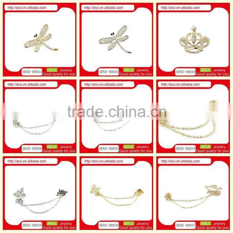 Wedding anniversary souvenirs silver angel rhinestone brooches