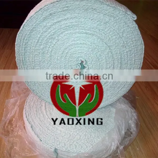 fireproof flame resistant ceramic fiber tape ceramic fiber tape with ss wire asbestos free ceramic fiber tape
