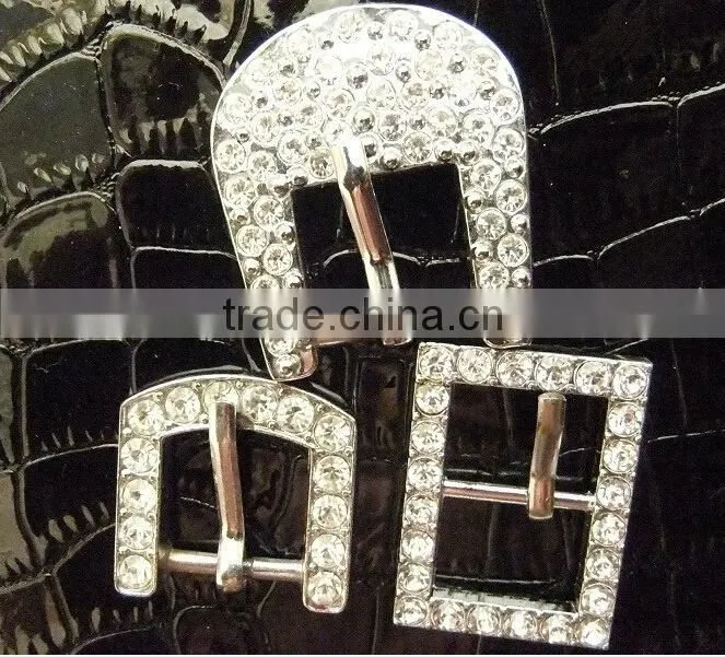 Compet Wholesale Rhinestone Buckles for Dog Collars & Women Belts