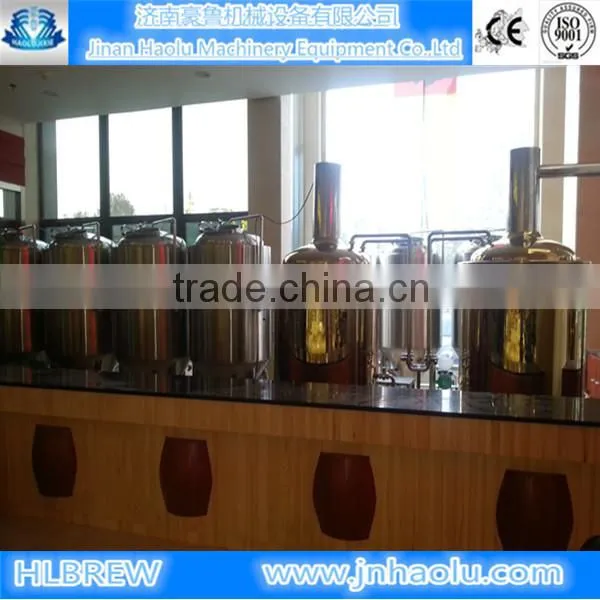 stainless steel micro beer brewing system/pilot beer brewing equipment