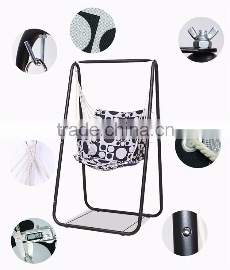 Hanging Hammock Chair Comfortable Outdoor Portable Hammock With Stand