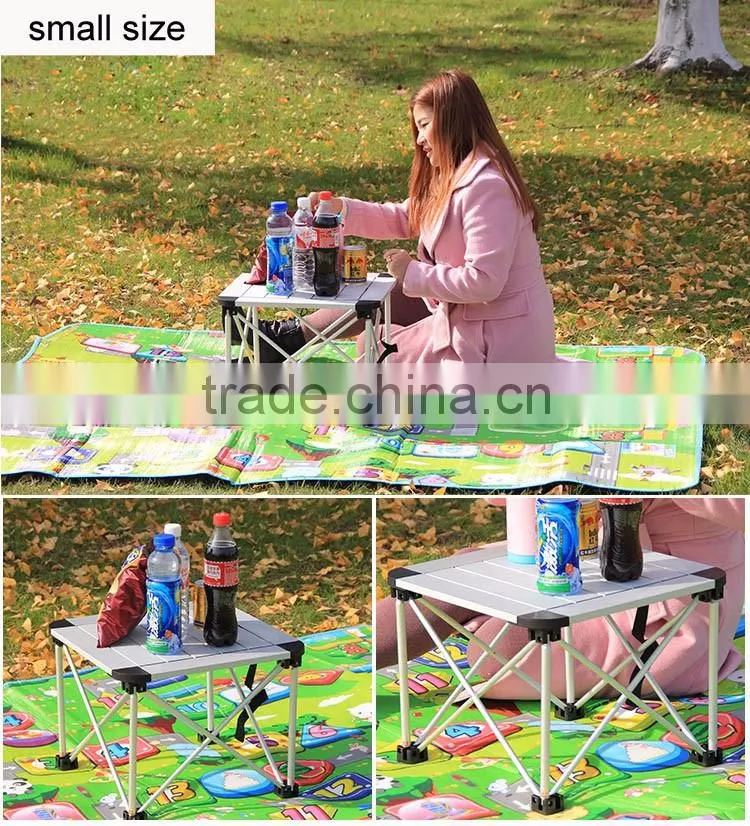 Light Aluminum Folding Picnic Garden Portable Outdoor Camping Foldable Dining Table