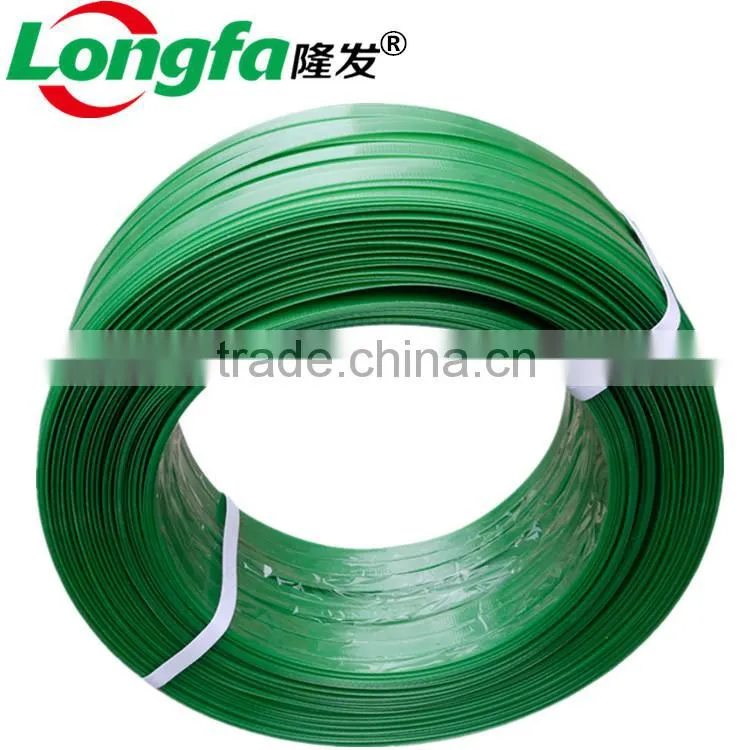 Hot sealing polyester tape green pet strapping band