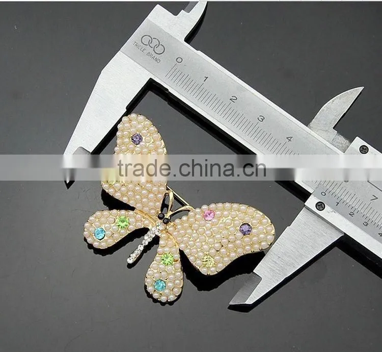 Alibaba Hot Selling Best Price High Quality Popular Beautiful Butterfly Brooch