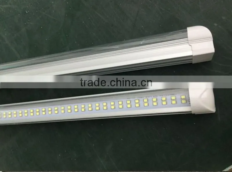 Best price double row 8ft led lights 44W 2400mm T8 led tube light