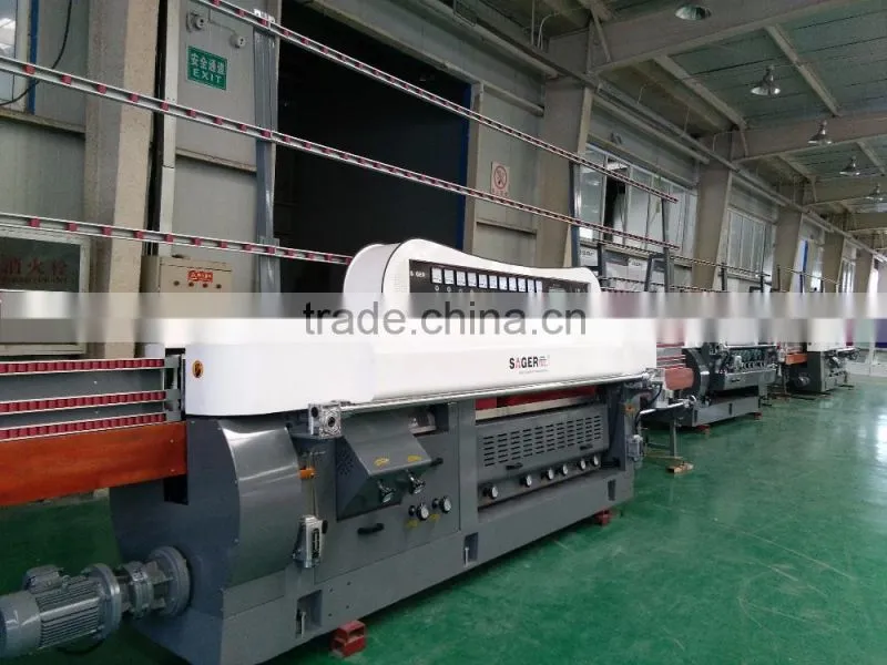 Glass miter edge polishing machine with CE certificate