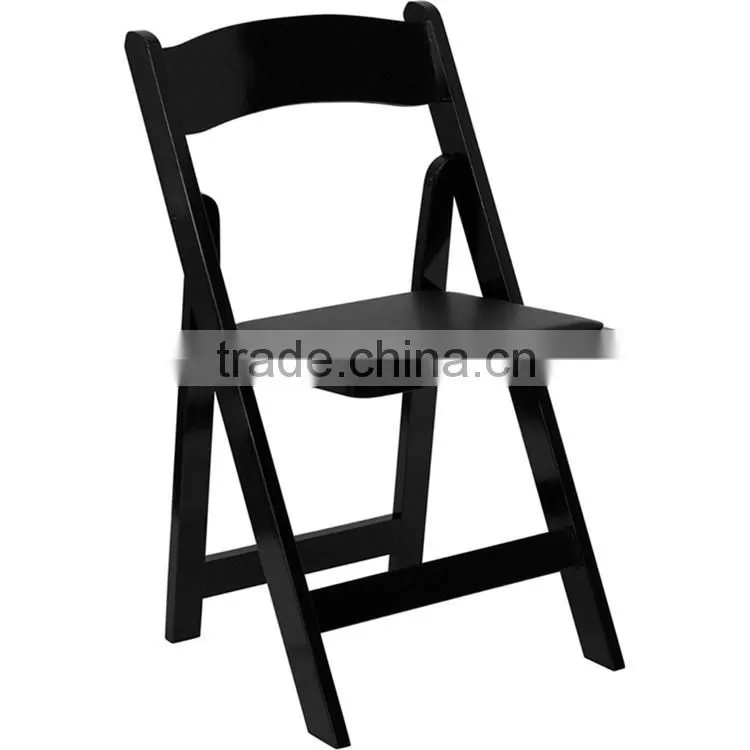 Solid wooden beech wood chair wooden folding chair