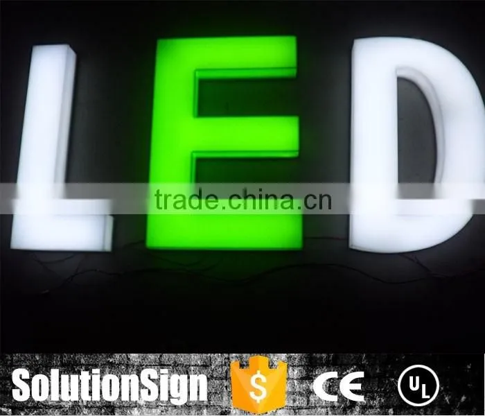 led light sign for shop