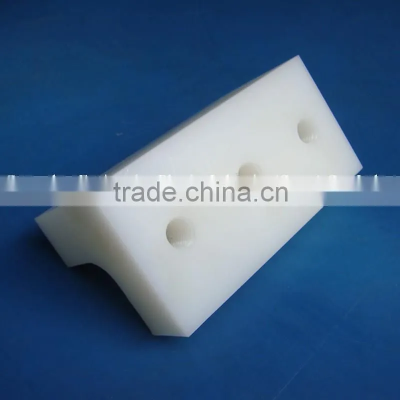 Impact resistant upe chain guide rail peuhmw belt guide