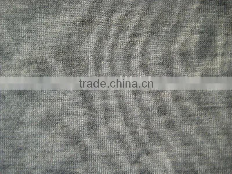 grey melange jersey fabrics