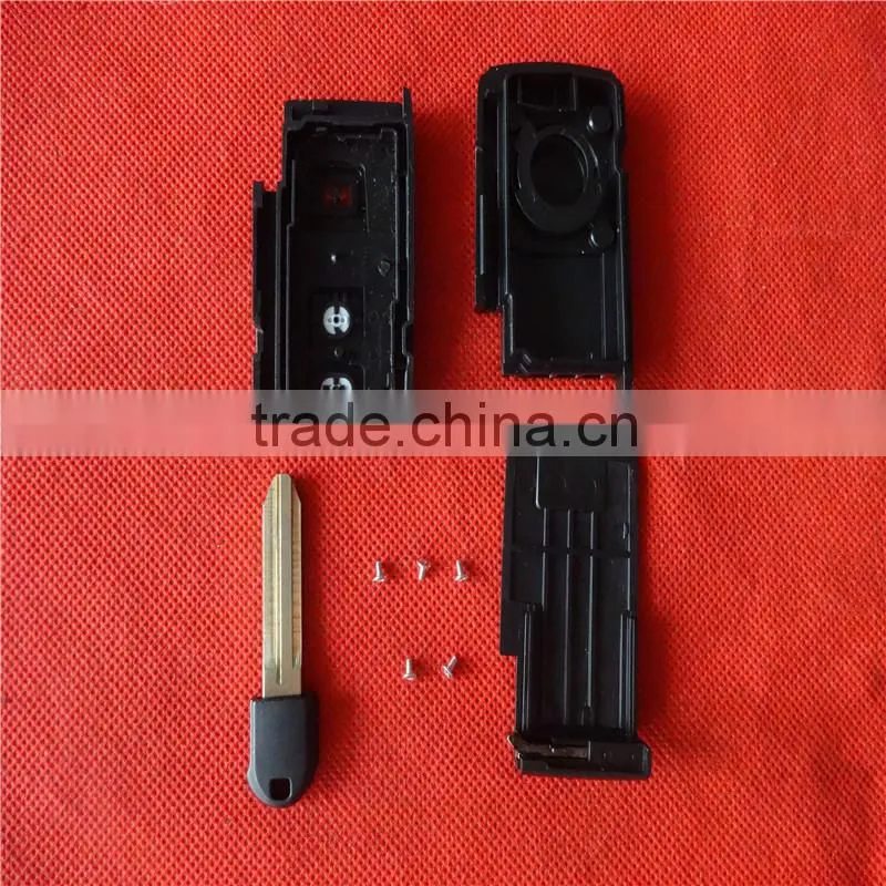 universal car remote key for toyota Prius 2 button smart key with emergency key blade