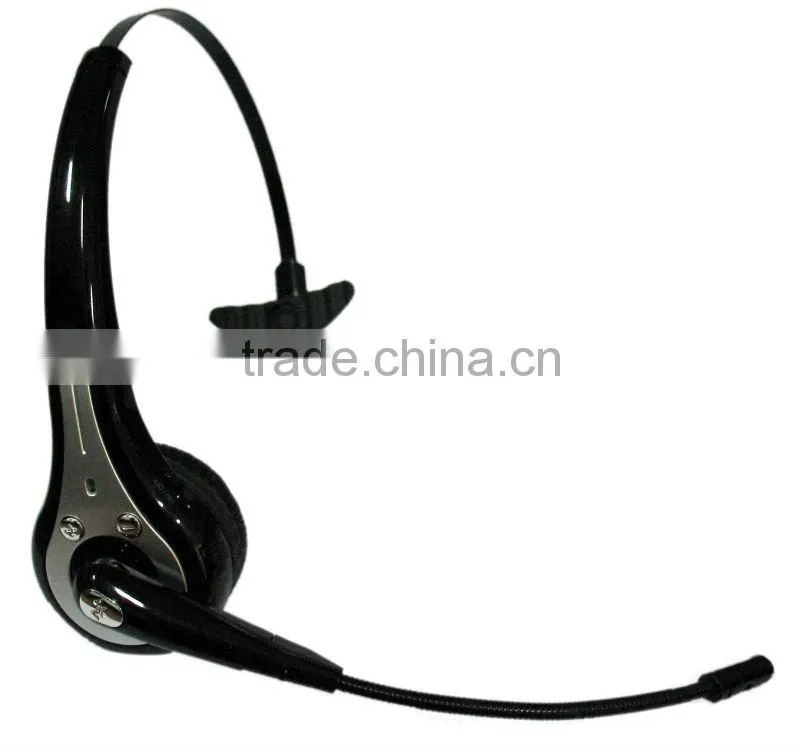 Monoral headband Bluetooth headset wireless headphone Echo&Noise Cancellation Headset