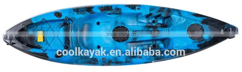 3--4 m length plastic fishing canoe kayak for sale made in china