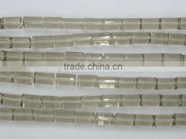 smoky quartz cylinder shape
