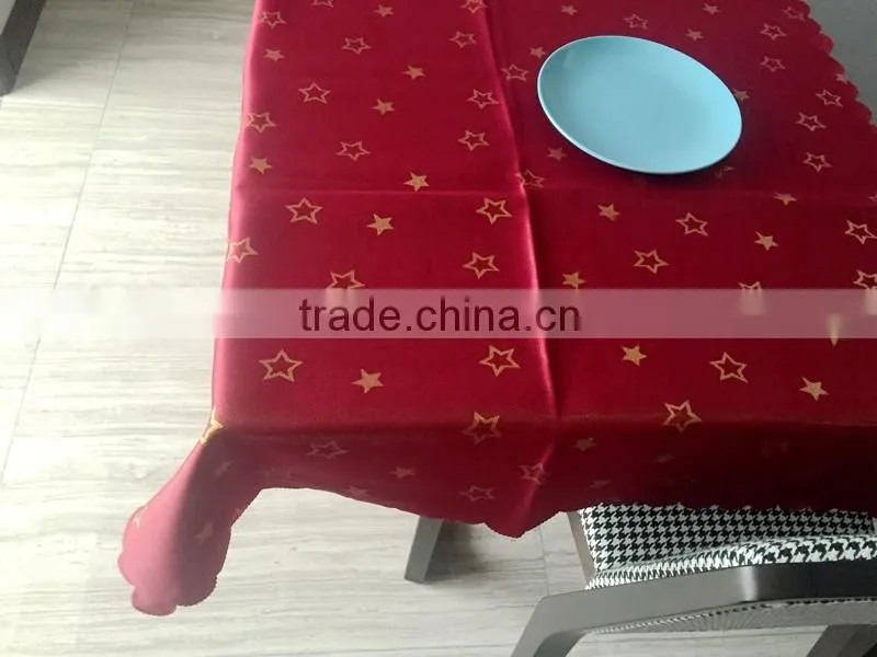 TB005 wedding Ployester table cloth
