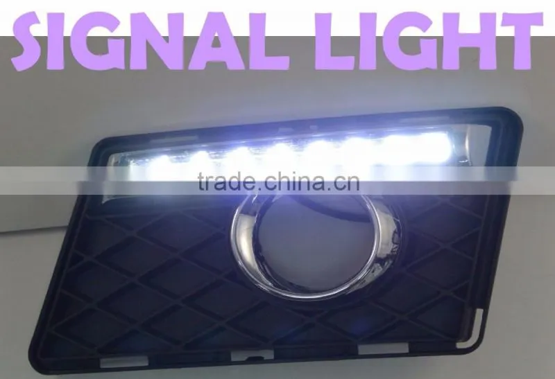 Body Kit Refit FOR BENZZ GLK350 LED CAR DRL Daytime Running LIGHT