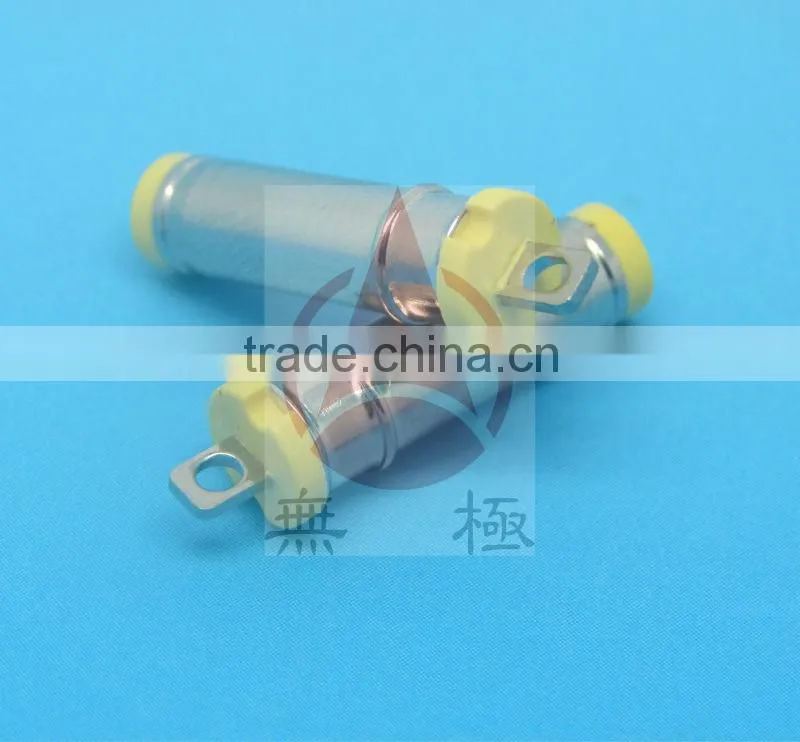 Yellow type 4.8mm dc power plug