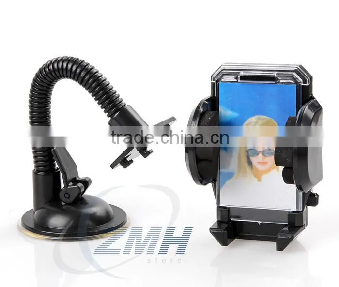 Universal Suction Car Windscreen Mount Long Holder For cellphone/GPS/PDA/MP3
