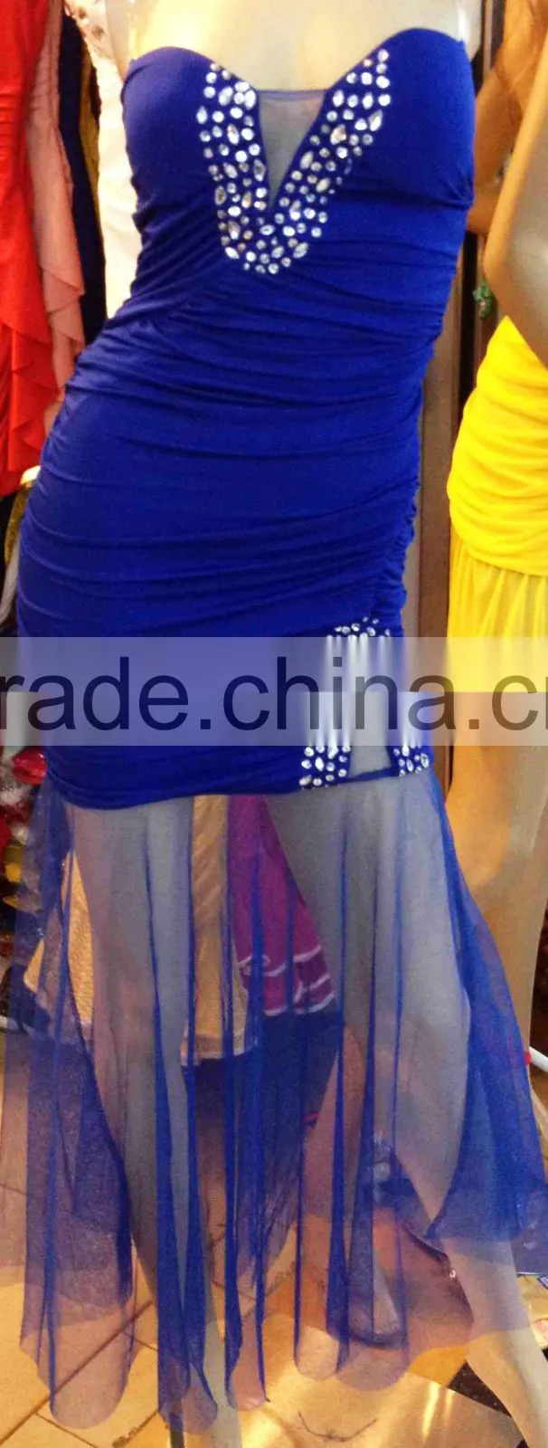 OEM ladies deaded wedding and evening dresses