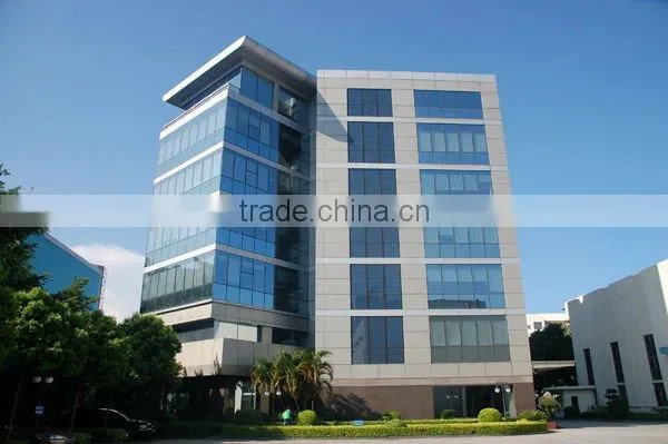 Stick glass curtain wall economic cheap facade including installation and fixing