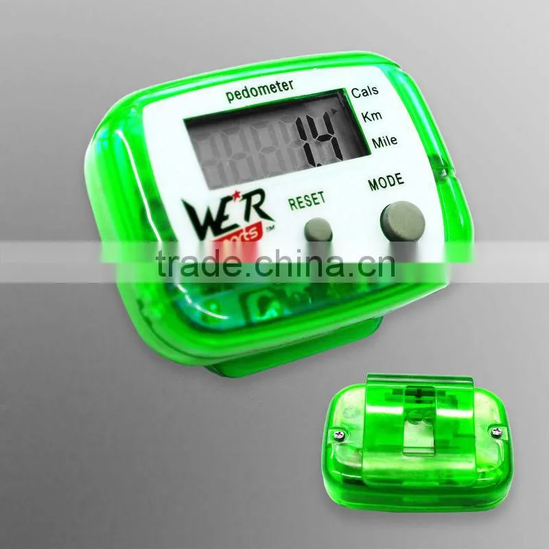 Multi Function LCD Pedometer Walking Step Calorie Distance Counter "We R Sports"