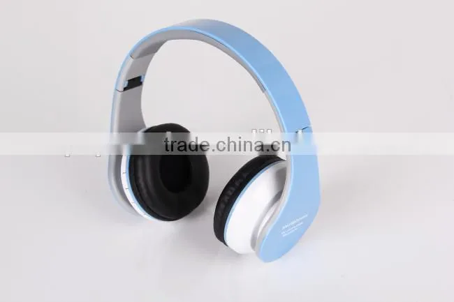 Folding Stereo Handfree Bluetooth Wireless MP3 Headphone Support TF card and FM