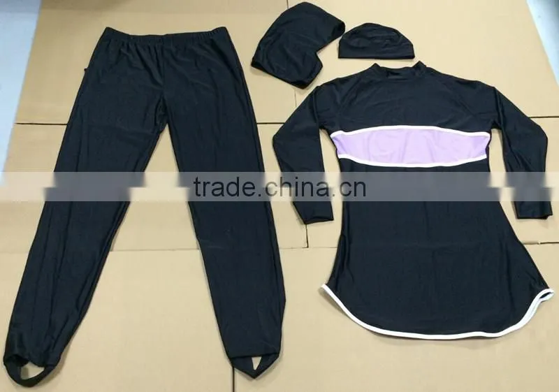 muslim women swimwear beach kaftan plain jogging suits