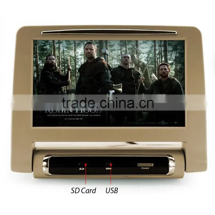 8 Inch Active Headrest Monitor with MP5/USB/SD/Touchscreen Fit for All Model Cars