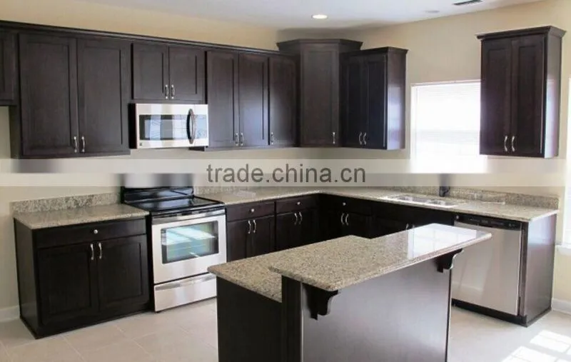 pre assembled solid wood kitchen cabinets designs