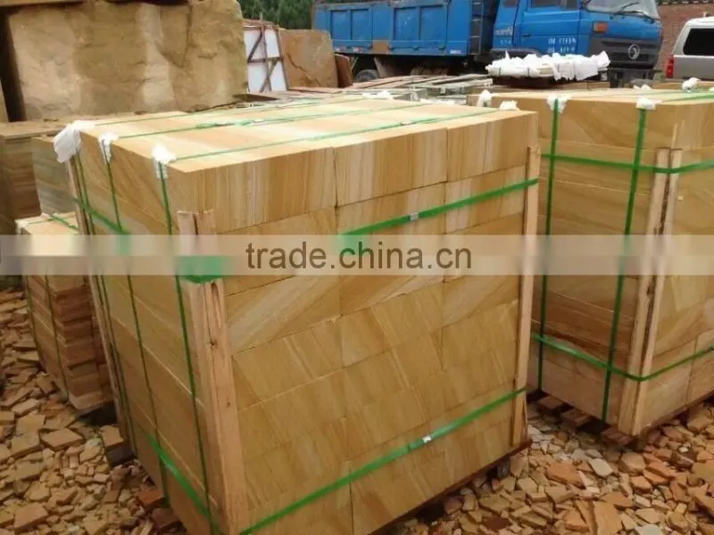 Chinese cheap yellow sandstone prices
