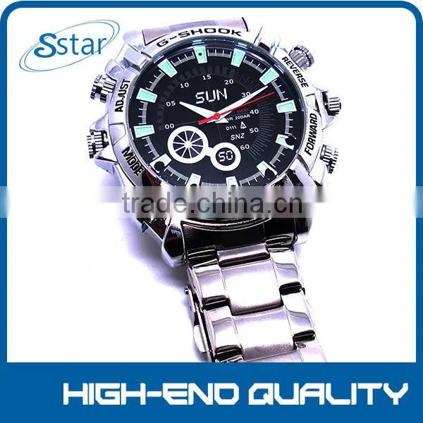 2014 best seller HD dvr hidden camera watch