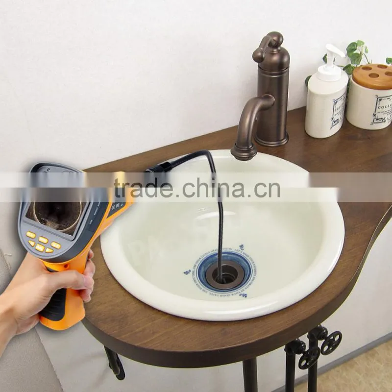 DVR 3.5" LCD Endoscope Borescope Video Recordable 1M IP67 Free 8GB Zoom 8.5mm Inspection Camera