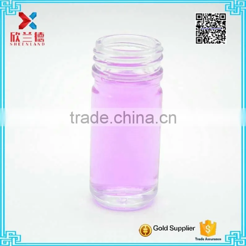 30ml clear medicine use glass tablet pill bottle wholesale