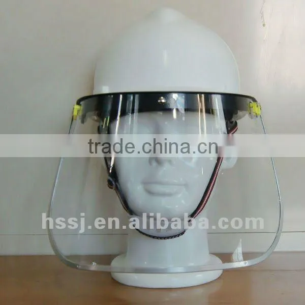 2016 protective headgear with wire mesh face shield face protection helmet face mask