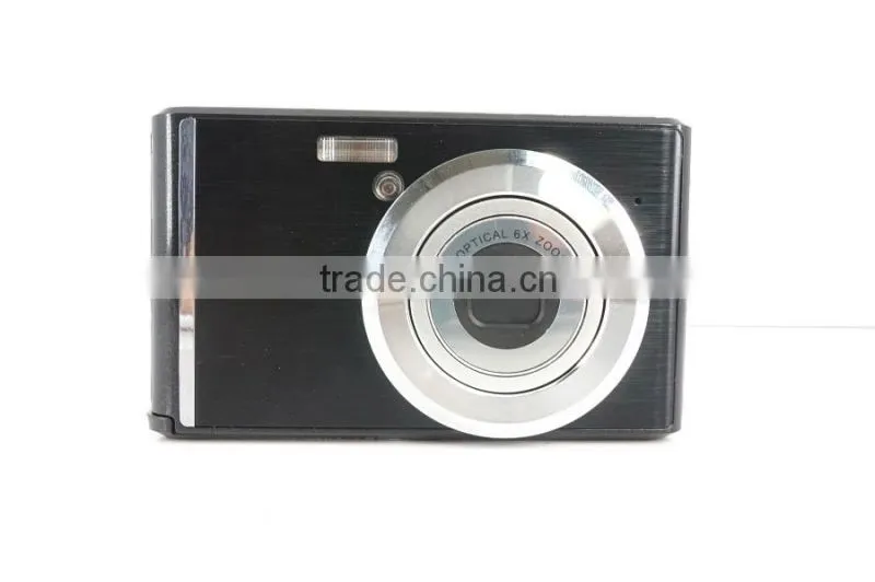 Cheap 18MP Max 6X Optical Zoom 1080P Full HD Video Digital Camera Still Image Photo Camera 2.4" Color Screen Lithium Battery