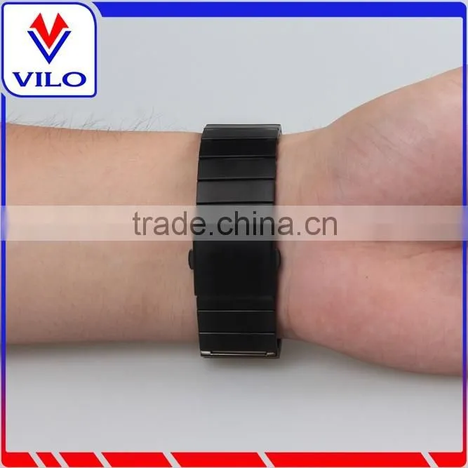 Stainless Steel Watch Band Wrist Strap+Metal Frame For Fitbit Blaze Smart Watch