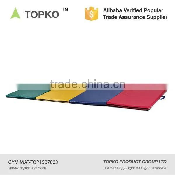 TOPKO Gymnastics Tumbling Exercise Folding exercise gym floor mat
