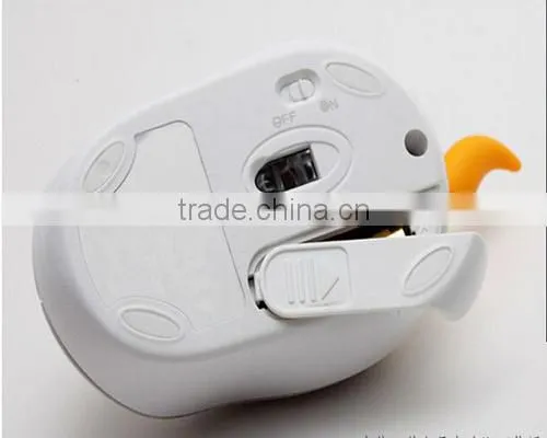 Cute 2.4Ghz wireless animal shaped gift mouse for promotion