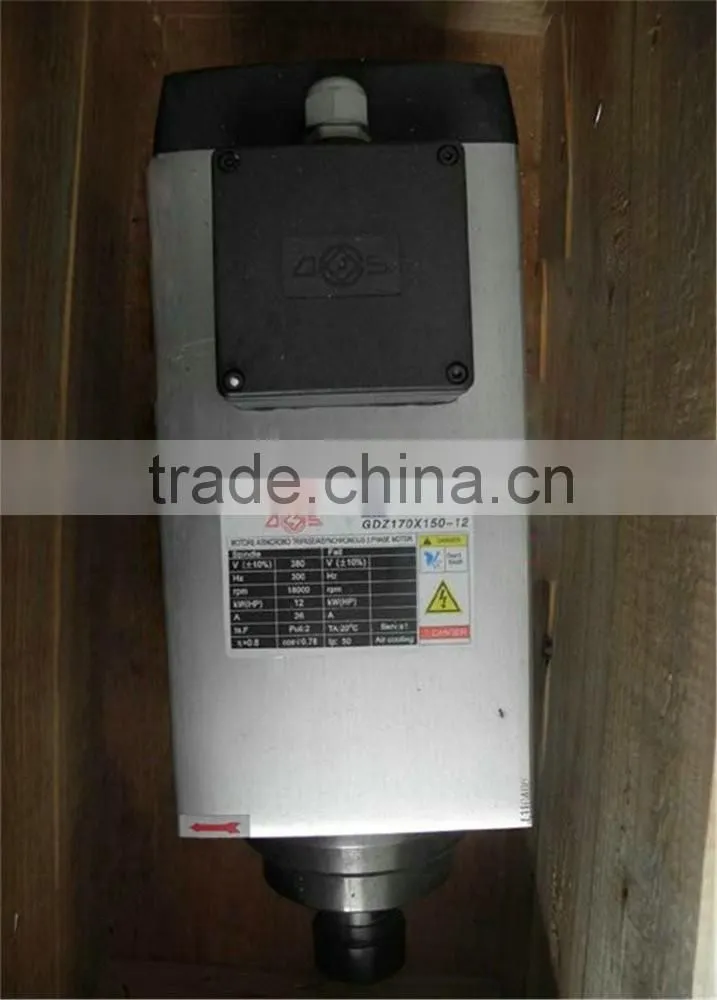 GDZ170x150-12 china Toauto 12kw air cooling spindle motor
