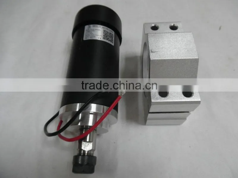 LD52GF-400W 400W 12000rpm 24-52VDC ER11 3.175mm brushed low speed spindle motor for cnc