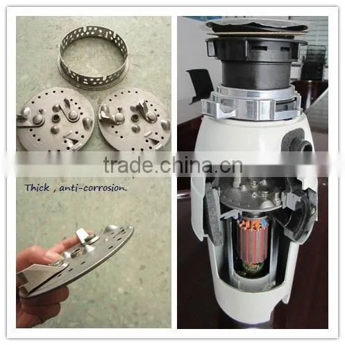 Food waste disposer with CE/CB/CSA/BEAB