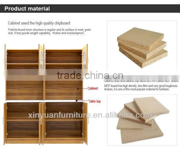 K814 flat pack and know down movable cupboard