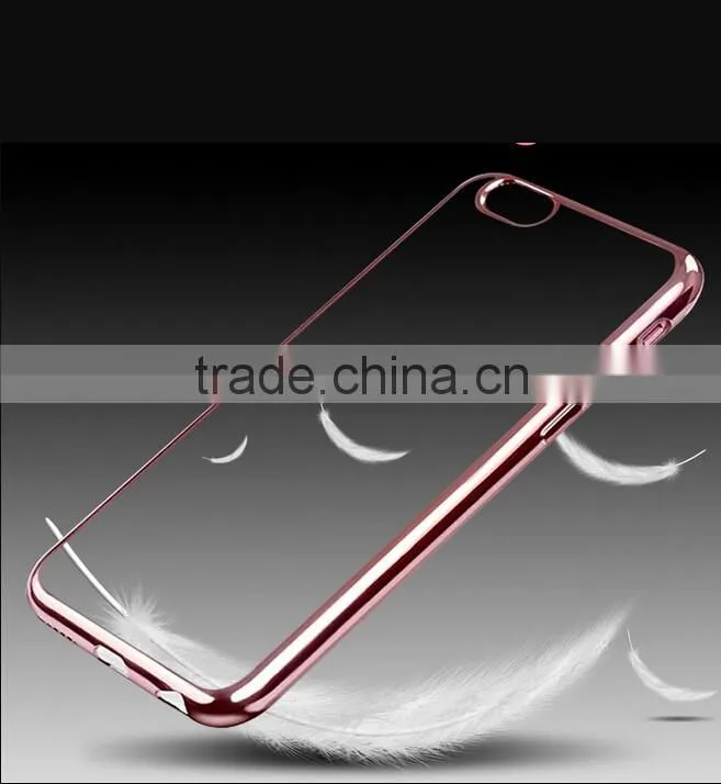Wholesale China Electroplate Mobile TPU Phone Case For iPhone 6 6S