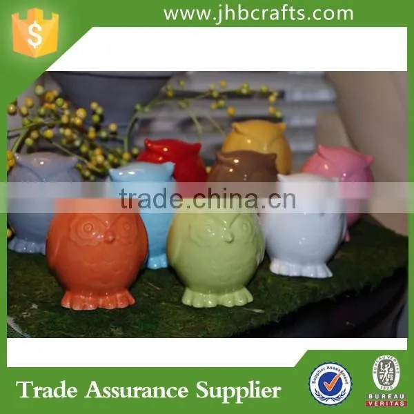 Owl Bank Vintage Design Resin Money Bank