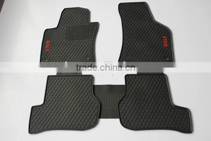 Wholesale Hot Sale Customized Anti Skid PVC Car Floor Mats For VW GOLF 6