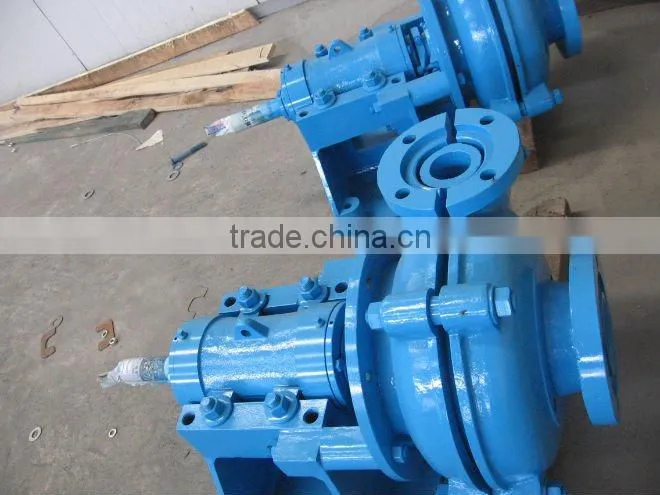 double mechanical seal oil lubrication submersible slurry pump