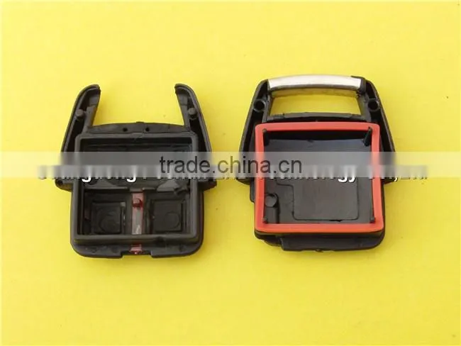 Car remote key case fob shell for Opel 3 button Corsa blank cover with light