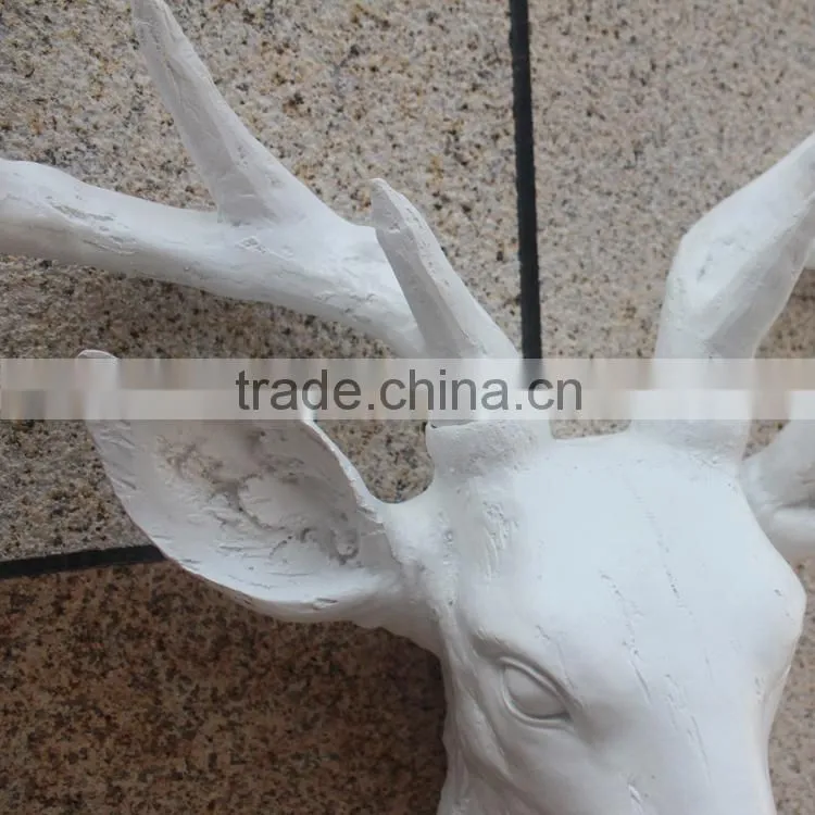 Resin craft good quality home decoration deer head